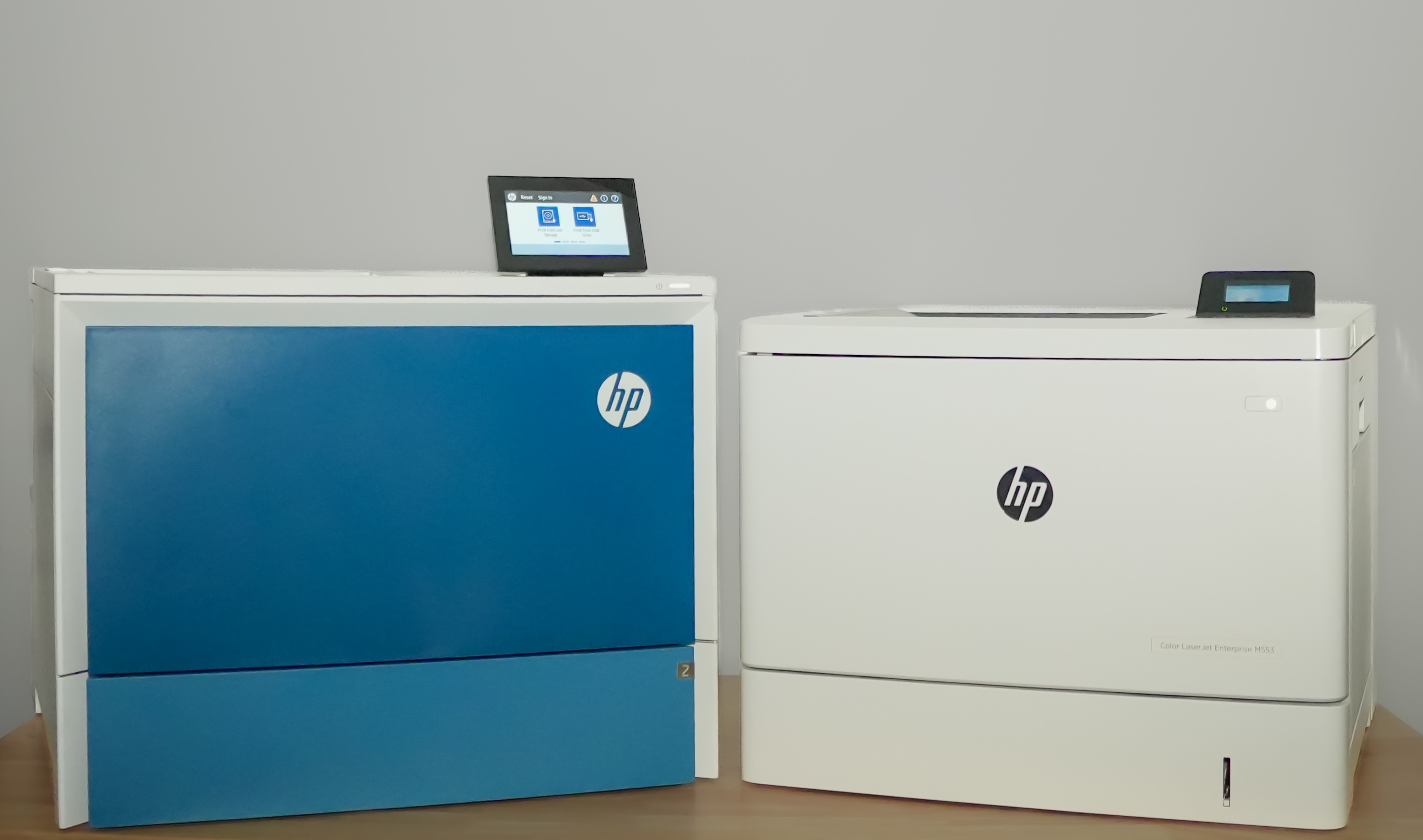 HP Color LaserJet Enterprise 5700 and HP Color LaserJet Enterprise M553